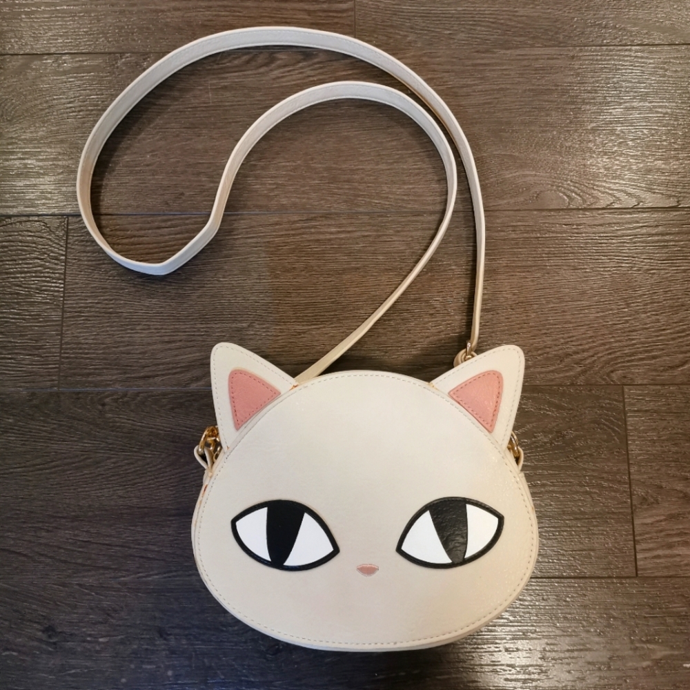 Loungefly Cat Cross Body Bag Purse - Vegan Leather Cruelty-Free